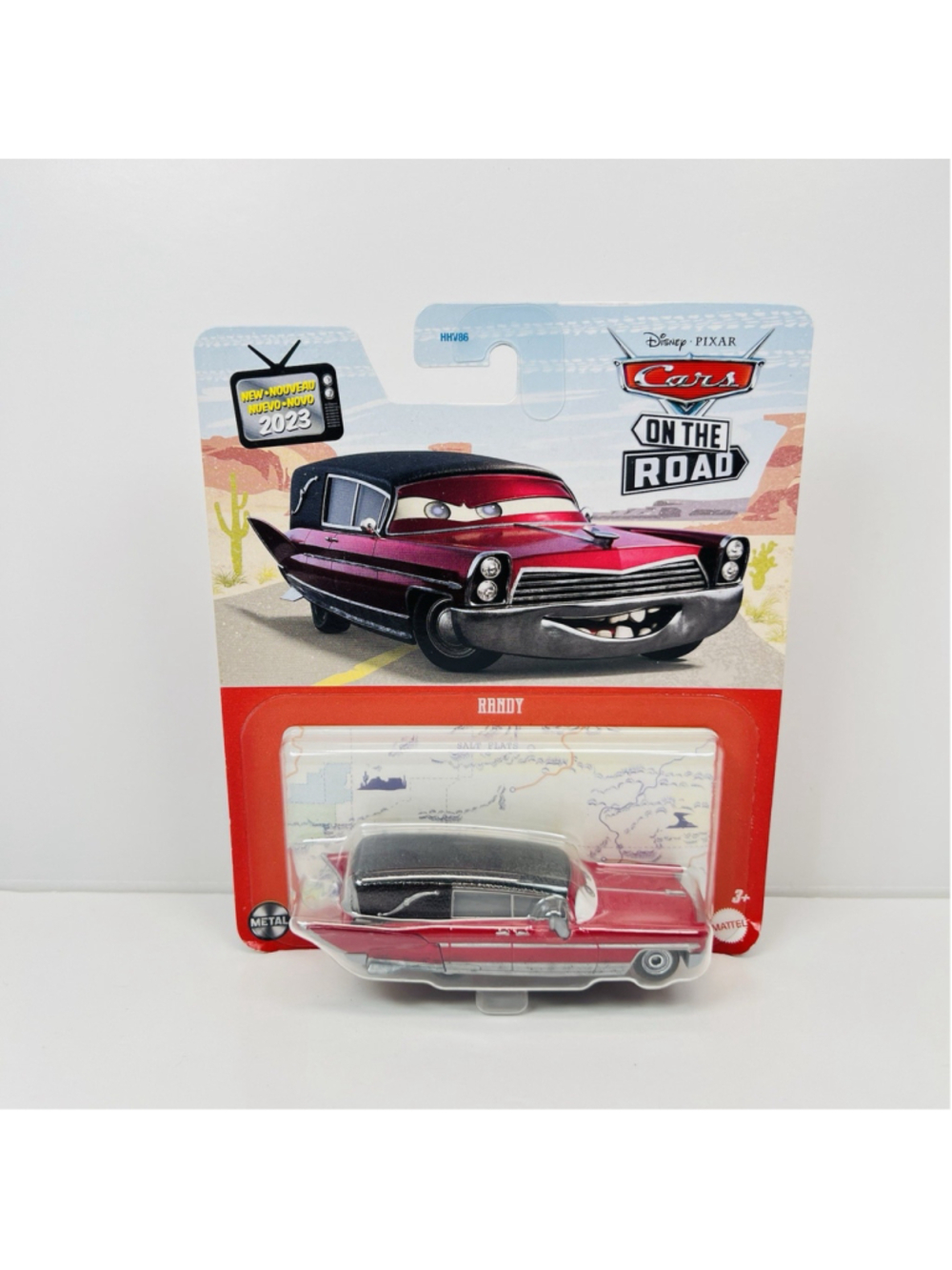 NEW 2023 Disney Pixar Cars On The Road “RANDY” CADILLAC HEARSE